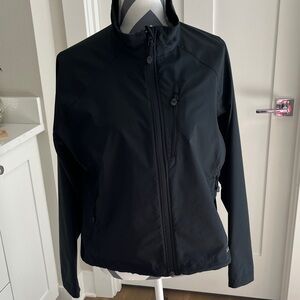 L.L. Bean Women's Black Rain Jacket